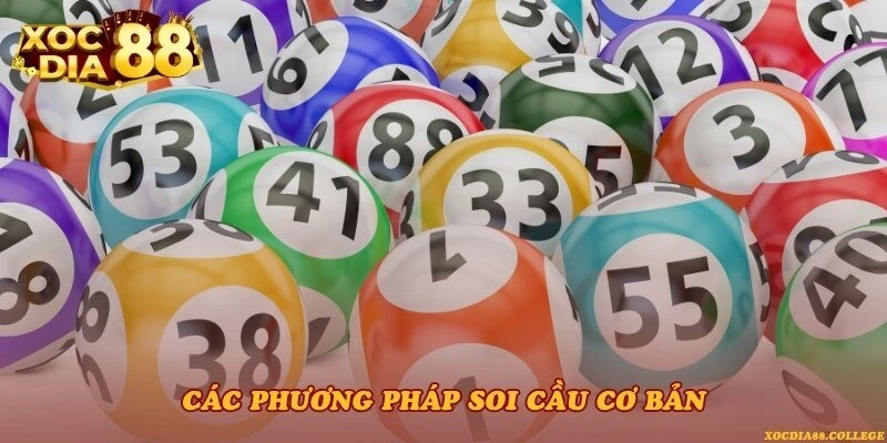 Các phương pháp soi cầu cơ bản