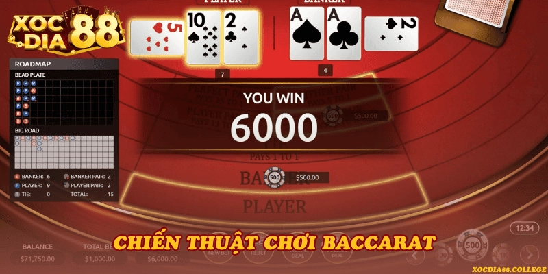 Chiến thuật chơi Baccarat