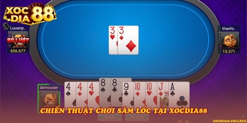 Chiến thuật chơi Sâm lốc tại Xocdia88