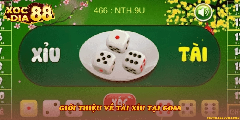 Giới thiệu về Tài xỉu tại Go88