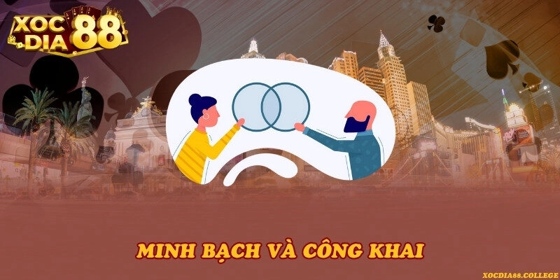 Mọi hoạt động cá cược đều minh bạch