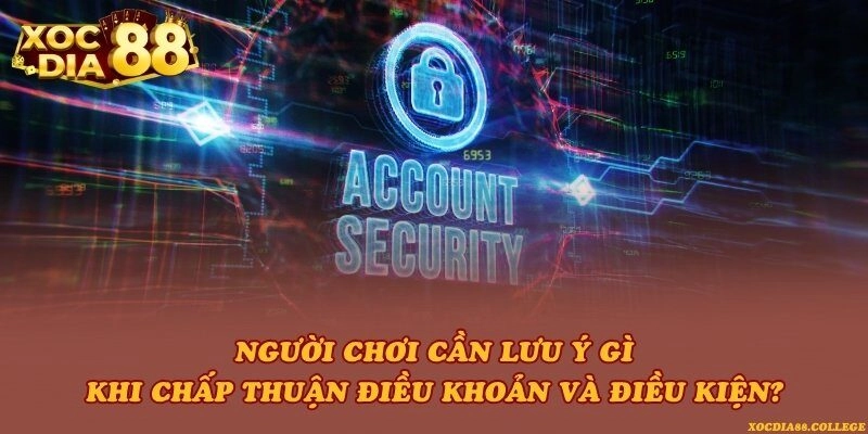Người chơi cần lưu ý gì khi chấp thuận điều khoản và điều kiện?