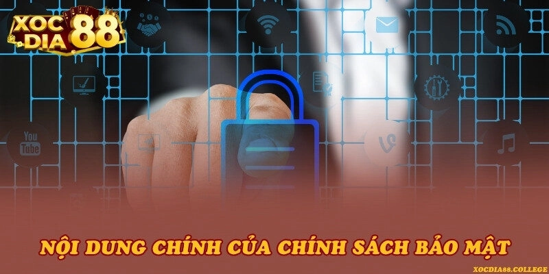Nội dung chính của chính sách bảo mật