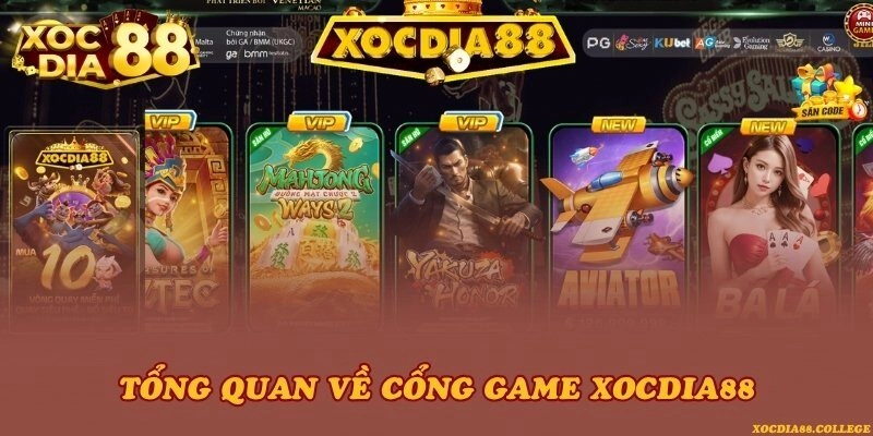 Tổng quan về cổng game Xocdia88